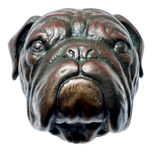Mid 20th Century Solid Bronze Door Knocker