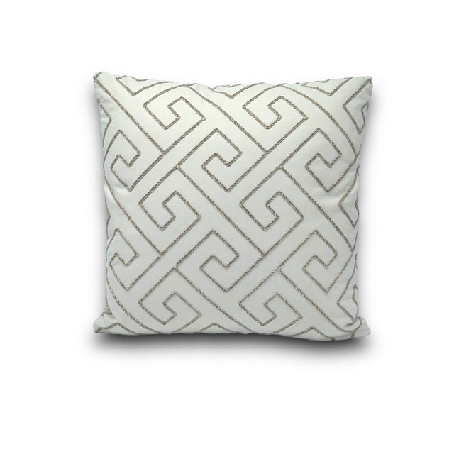 Add a touch of artful elegance to any your indoor or outdoor spaces room with this Kravet pillow cover. Italian originated...