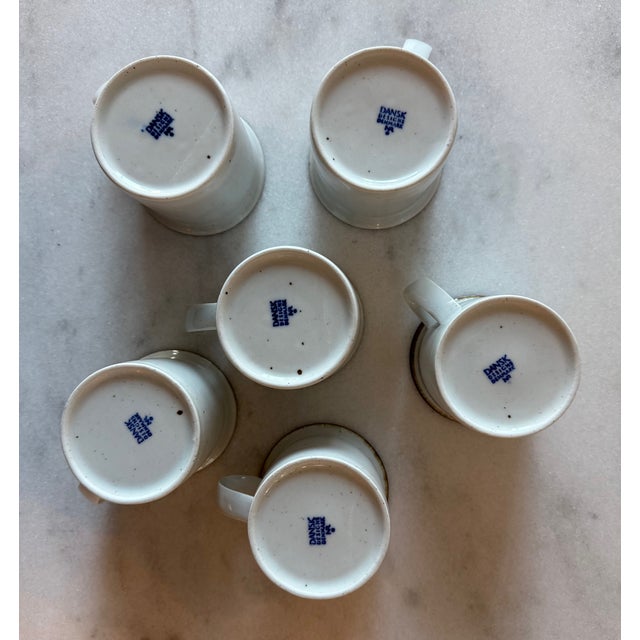 Vintage Dansk Niels Refsgaard Brown Mist 6oz Coffee Cup and Saucer - Set of 6 For Sale - Image 10 of 14