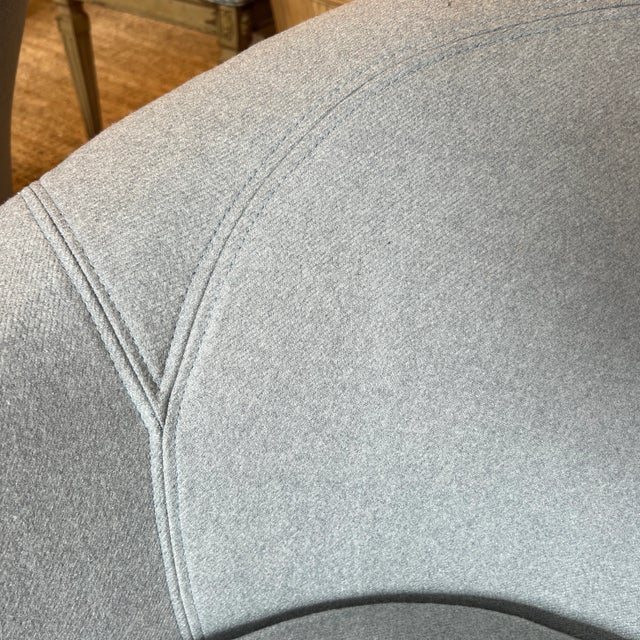 Textile Italian Modern Umberto Asnago for Georgetti Chairs, a Pair For Sale - Image 7 of 11