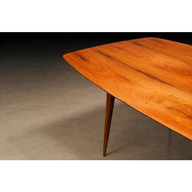 1950s Brazilian Caviúna Dining Table for Eight Attributed to Giuseppe Scapinelli, Brazil, 1950s - Lot 648 For Sale - Image 5 of 12