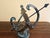 Late 20th Century Vintage English Country Brass & Verdigris Armillary Sundial For Sale - Image 5 of 11