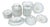 20th Century Porcelain Dinner Service from Limoges, Set of 71 For Sale