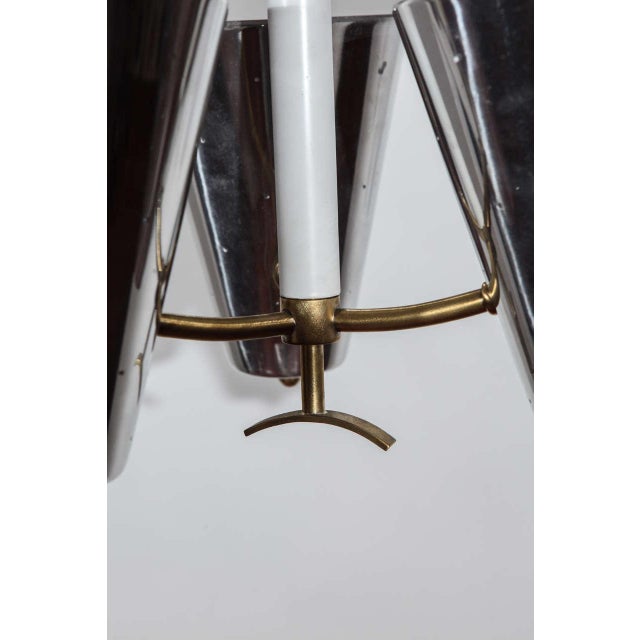 1950s Mid-Century Aluminum Pendant by Lightolier For Sale In Los Angeles - Image 6 of 10