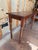 Wood Vintage English French Country Style Narrow Top Console Table For Sale - Image 7 of 17