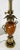 Mid 20th Century Vintage Stiffel Wood Orb Table Lamp With Milk Glass Shade For Sale - Image 5 of 8