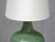 Rörstrand Green Ceramic Table Lamp by Carl-Harry Stålhane for Rörstrand, Sweden, 1950s For Sale - Image 4 of 11