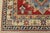 Kazak Runner 2’9” X 6’6” Red Wool Tribal Hand-Knotted Oriental Rug For Sale - Image 9 of 12