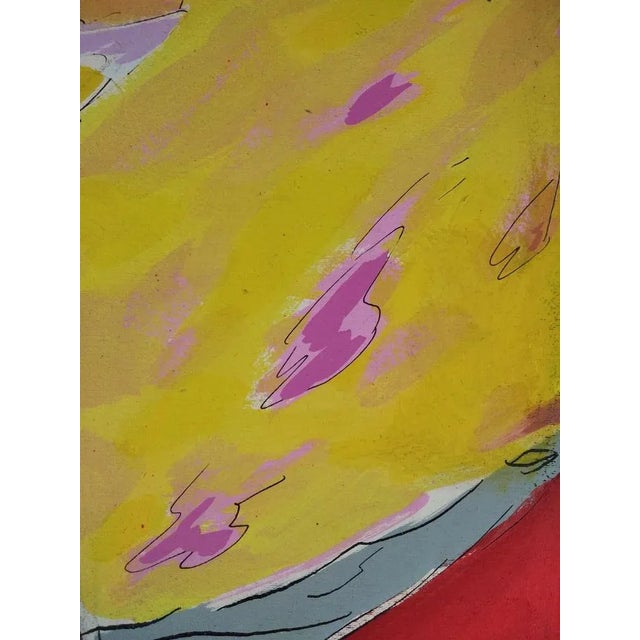 1980s Paco Simon, Subiendo el, 1984, Canvas Painting For Sale - Image 5 of 8