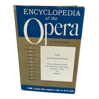 1963 “Encyclopedia of the Opera” Book For Sale