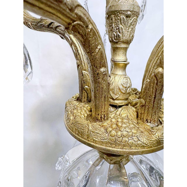 Traditional 1950's Bohemian Style Chandelier For Sale - Image 3 of 8