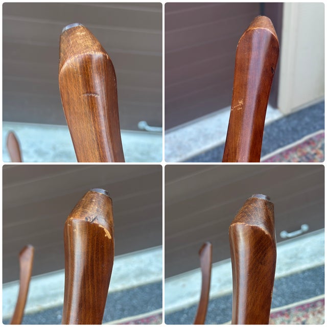 Vintage Italian Parquet Marquetry Top Card Game Table For Sale - Image 11 of 12