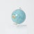 This globe functions as a subtle table lamp. The globe itself is mounted on a bent acrylic glass stand and fitted on the...