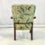 1990s Vintage Neoclassical Acanthus Leaf Upholstered Open Arm Side Accent Chair For Sale - Image 11 of 11