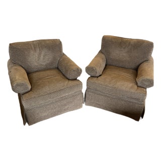 Henredon Club Chairs - Set of 2 For Sale