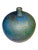 Ceramic Vintage Mid Century Blue Green Drip Glazed Brown Vase For Sale - Image 7 of 13