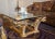 Gold Italian Glass Coffee Table from Turri, Carugo, 2005 For Sale - Image 8 of 8