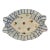 1994 Fitz and Floyd “Petits Vegs” Blue and White Serve Bowl For Sale