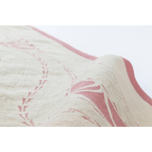 Early 21st Century Contemporary Viennese Design Flat Woven Rug by Doris Leslie Blau For Sale - Image 5 of 6