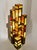 Mid-Century Modern Vintage Floor Lamp in Hammered Glass and Wrought Iron from Longobard, Italy, 1960s For Sale - Image 3 of 11
