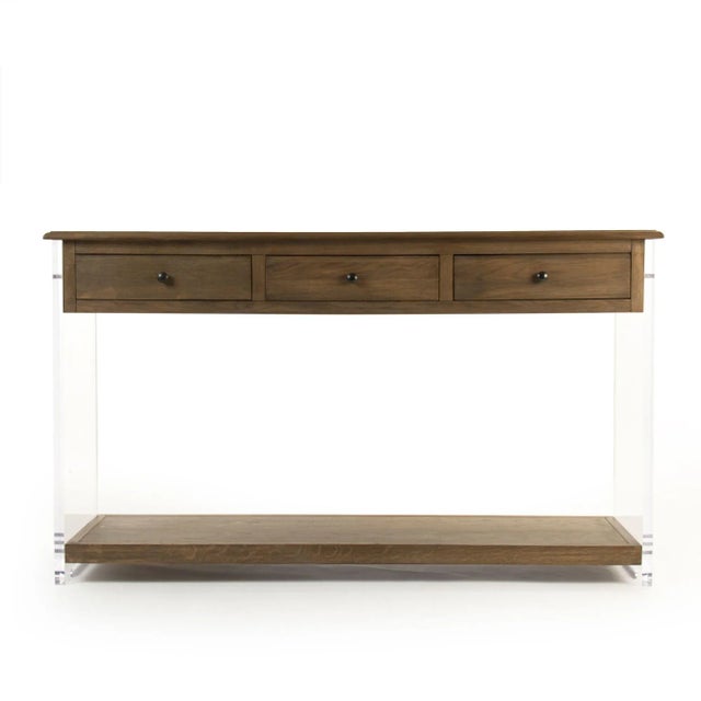 Leonard Console in Brown For Sale In Atlanta - Image 6 of 6