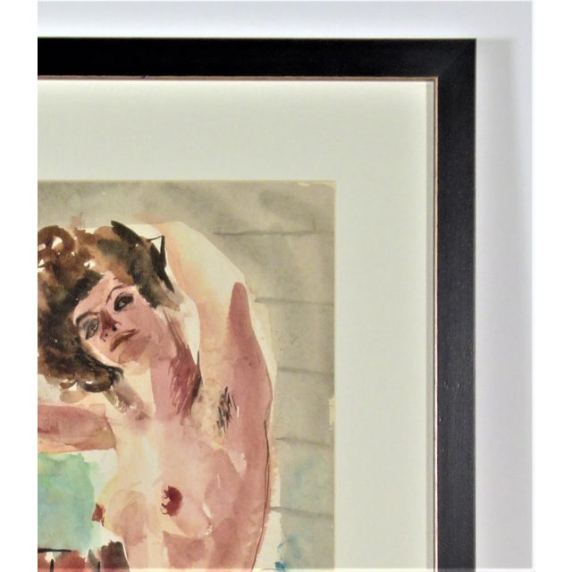 1940s Hernst Stolz, Sitting Nude, 1949 For Sale - Image 5 of 6