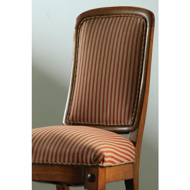 Antique Chairs and Canterbury Side Table, 1870s, Set of 3 For Sale - Image 12 of 18