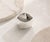 Contemporary Vintage Frank Gehry Tiffany & Co. Sterling Silver Torque Ring, Size 8.5, Architectural Statement, 2006 Collaboration For Sale - Image 3 of 15