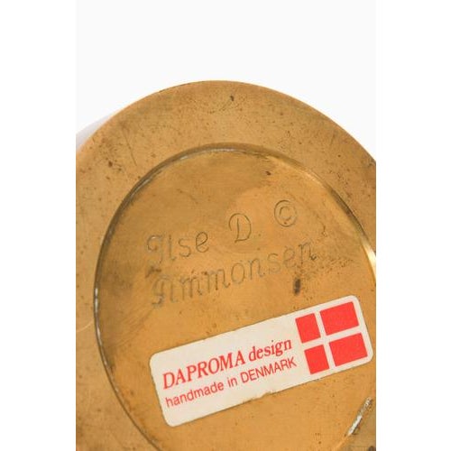 Oil Lamps in Brass from Ilse D. Ammonsen, 1950s, Set of 4 For Sale - Image 4 of 5