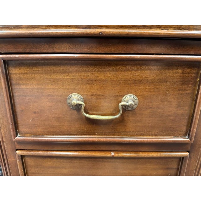 English Desk with Green Inlay For Sale - Image 13 of 18