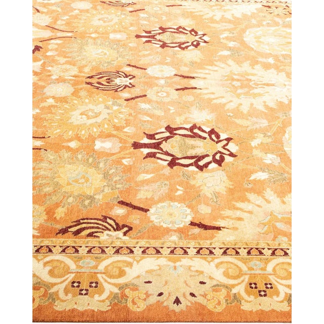 Eclectic Collection Hand-Knotted Area Rug - Brown 10' 2" x 15' 10" For Sale - Image 4 of 9