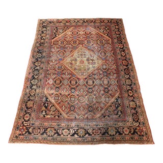 Antique Persian Mahal Rug. 9'6"x 13' For Sale