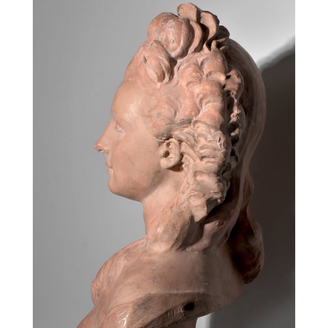 Tan After Jean-Jacques Caffieri, Figurative Composition, Early 20th Century, Plaster For Sale - Image 8 of 13