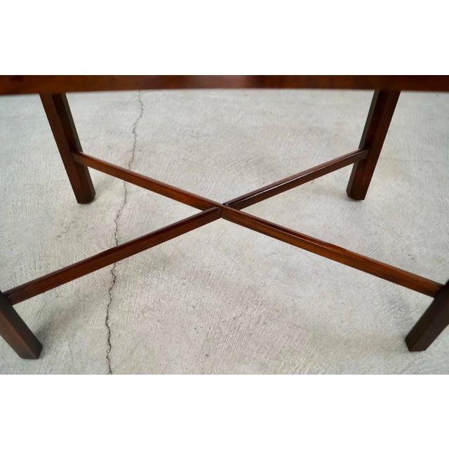 Mid-Century Modern Style Madison Square End Table For Sale - Image 10 of 12