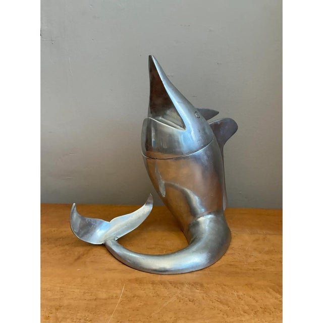 Retro Metal Dolphin Beverage Cooler For Sale - Image 13 of 13