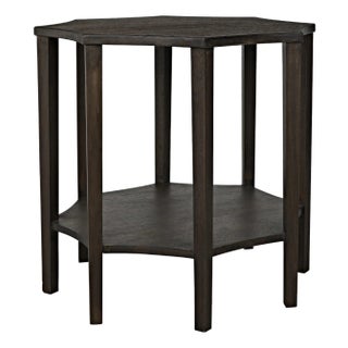 NOIR Ariana Side Table, Ebony Walnut For Sale