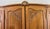 Vintage French Louis XVI Style Carved Oak 4-Door Armoire For Sale - Image 5 of 13