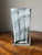 Contemporary Vintage German Spiegelau Marbled Style Rectangular Tall and Slim Vase 8” Height For Sale - Image 3 of 6