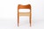 1960s Vintage Danish Dining Chairs by Arne Hovmand-Olsen for Mogens Kold, 1960s, Set of 6 For Sale - Image 5 of 10