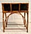 Vintage Bamboo Jardinière Planter Stand With Removable Galvanized Liner For Sale - Image 9 of 13