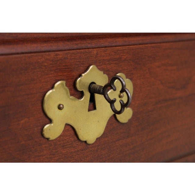 Henkel Harris Cherry Slant Front Desk For Sale - Image 15 of 18
