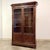 19th Century French Louis Philippe Mahogany Bookcase With Glazed Doors For Sale - Image 4 of 16