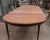 Brown Antique Oval Mahogany Dining Table For Sale - Image 8 of 9