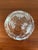 1980s Vintage Mikasa Carmen Embossed Roses Bows Floral Scalloped Serving Bowl For Sale - Image 5 of 6