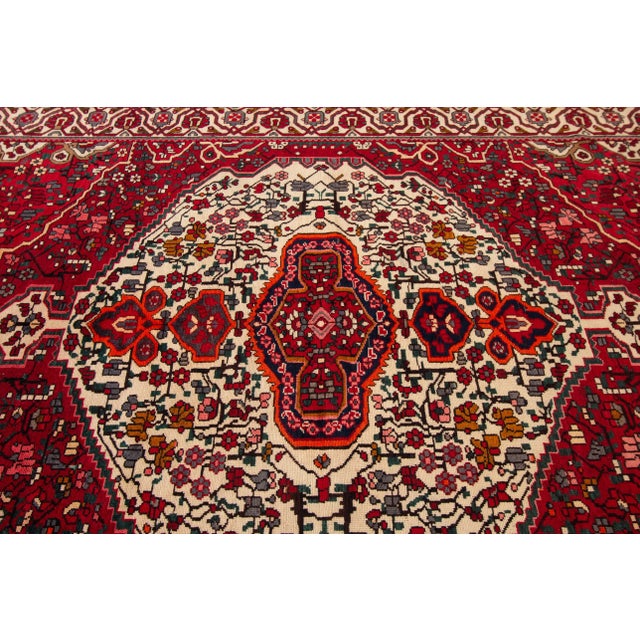 Mid 20th Century Vintage Persian Rug, 7' 0" X 9' 10" For Sale In New York - Image 6 of 8