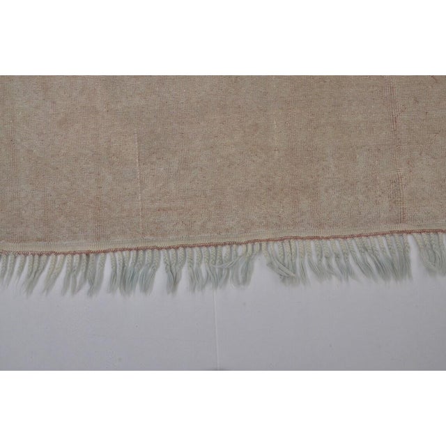 1940s Oversize Oushak Floral Handknotted Rug For Sale - Image 4 of 10