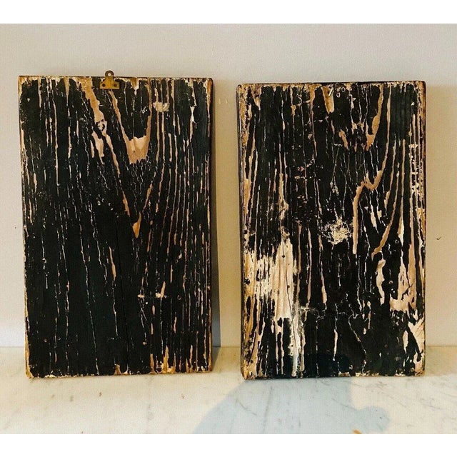 Carved Wood Sconces with Chinese Decor, Set of 2 For Sale - Image 13 of 15