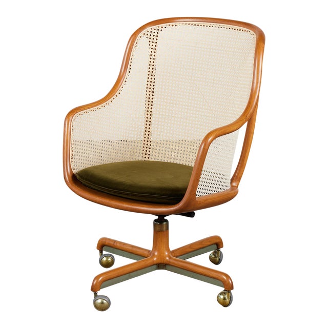 Ward Cane Desk Chair for Brickel Associates Chairish