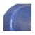 Glass 1998 Signed Marcolin Cornflower Blue Studio Art Glass Plates - Set of 12 For Sale - Image 7 of 9