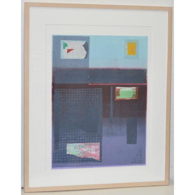 Pair of Lithographs by listed artist Robert Inman 20th c. One "California Series", Two "Osaka Series". Beautiful...